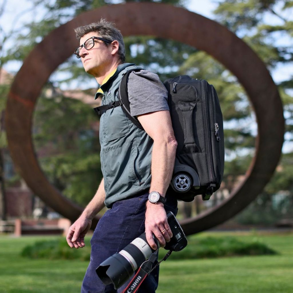 Think Tank Photo Essentials Convertible Rolling Backpack