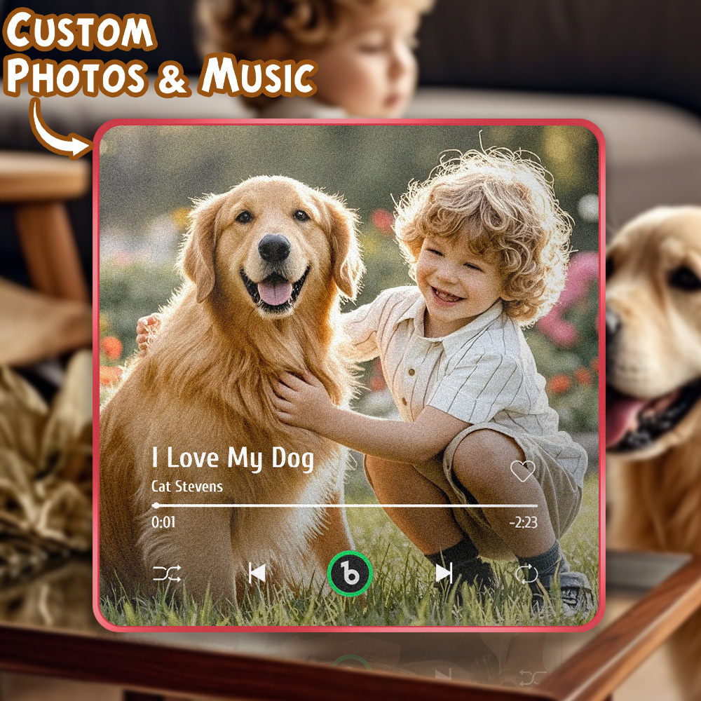 Benutzerdefinierter Musik- Und Foto-kühlschrankmagnet Fridgebeats Pro Unterstützt Bluetooth-konnektivität - Fridgebeatsde