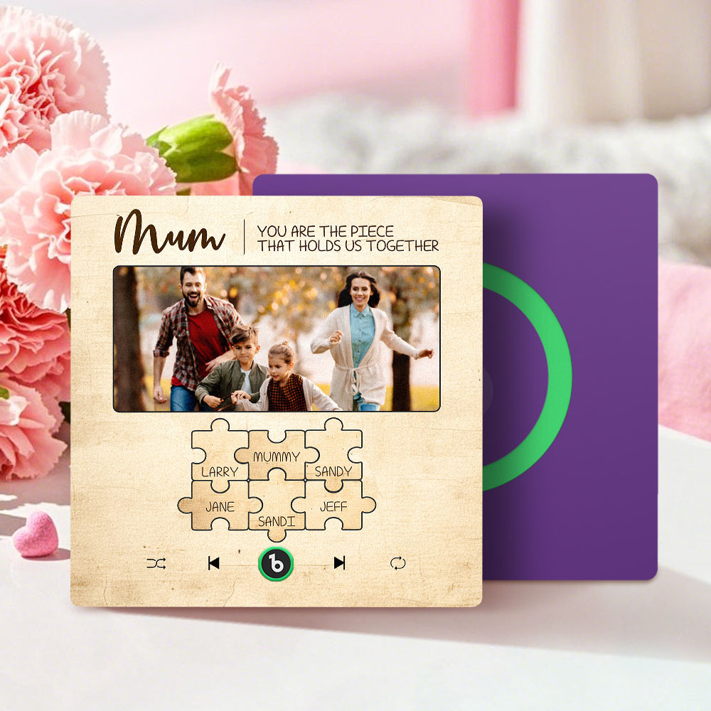 Kühlschrankmagnete Mit Musikmotiven Und Namen, Personalisierbar, Geschenk Zum Muttertag Für Mama - Fridgebeatsde