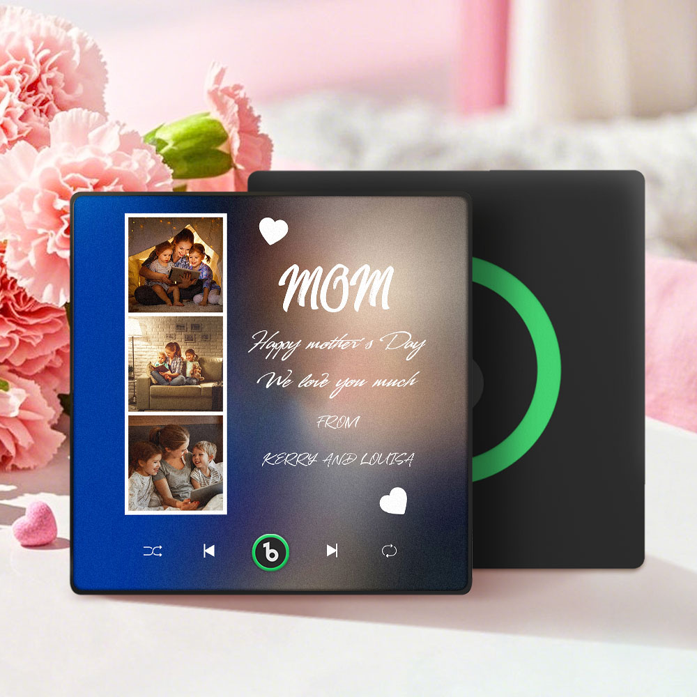 Benutzerdefinierte Musik Kühlschrankmagnete Personalisierte Magnete, Die Musik Spielen Muttertagsgeschenke