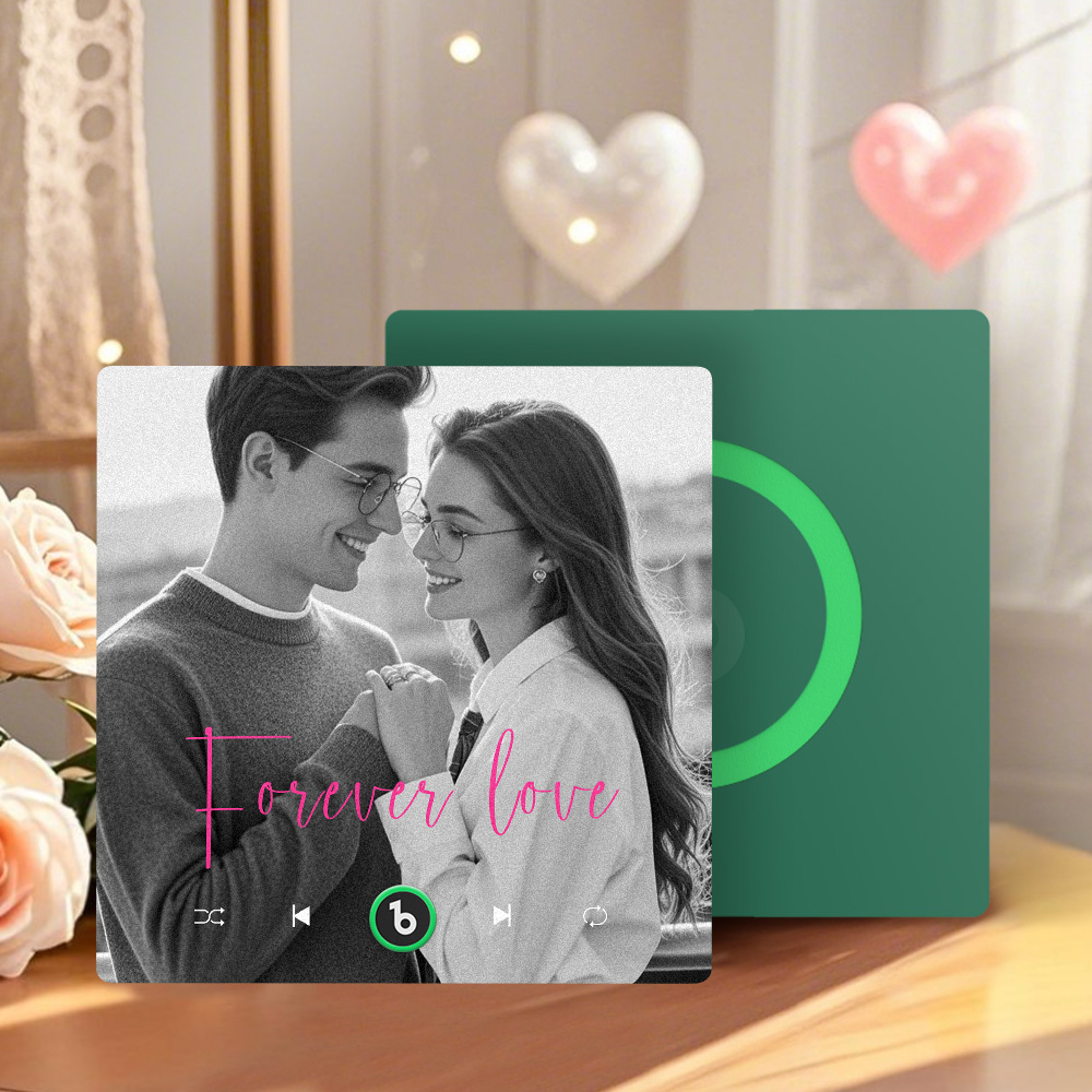 Personalisierter Musik-kühlschrankmagnet, Geschenke Für Sie, Personalisierte Fotogeschenke Für Paare, Einzigartiges Geschenk Zum Jahrestag
