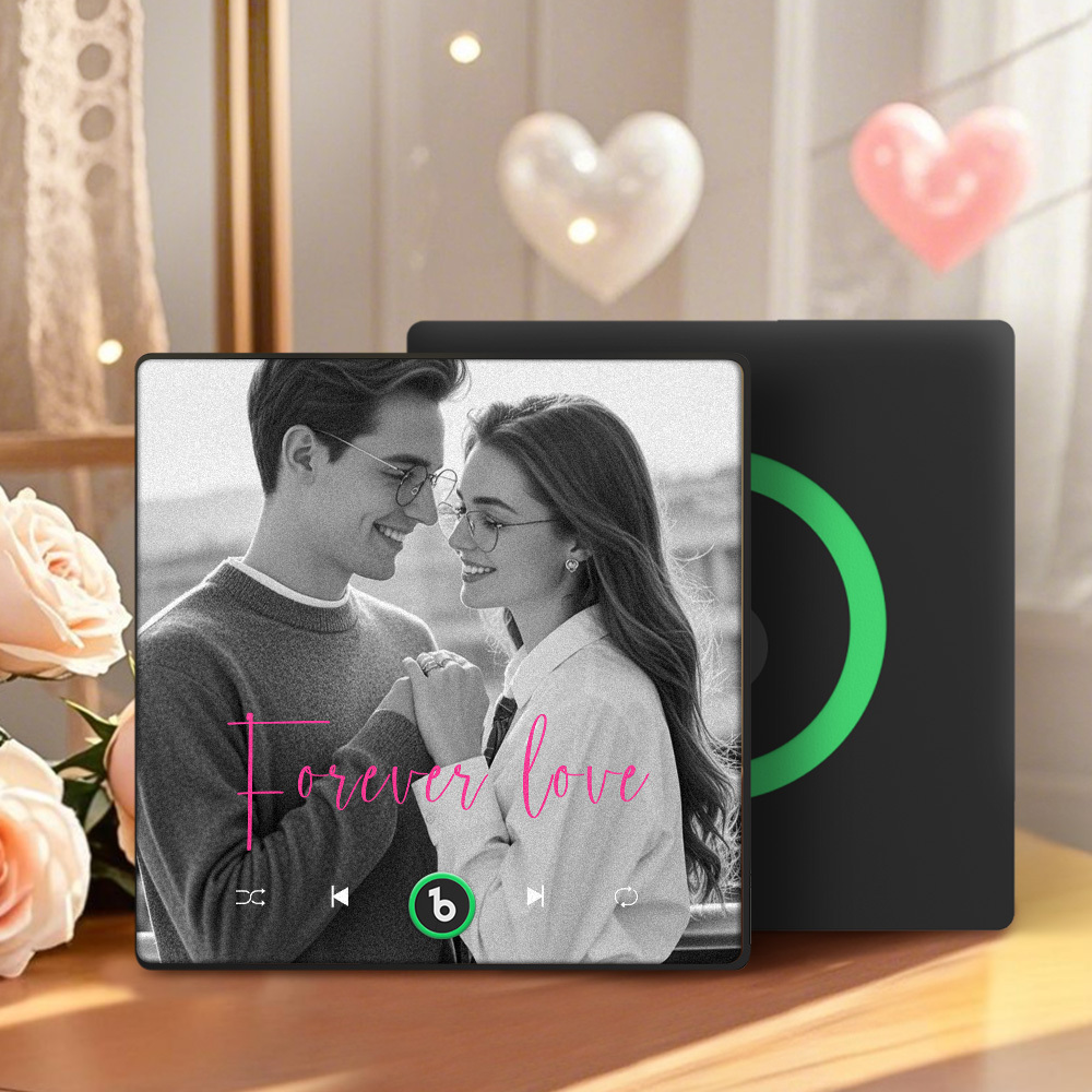 Personalisierter Musik-kühlschrankmagnet, Geschenke Für Sie, Personalisierte Fotogeschenke Für Paare, Einzigartiges Geschenk Zum Jahrestag