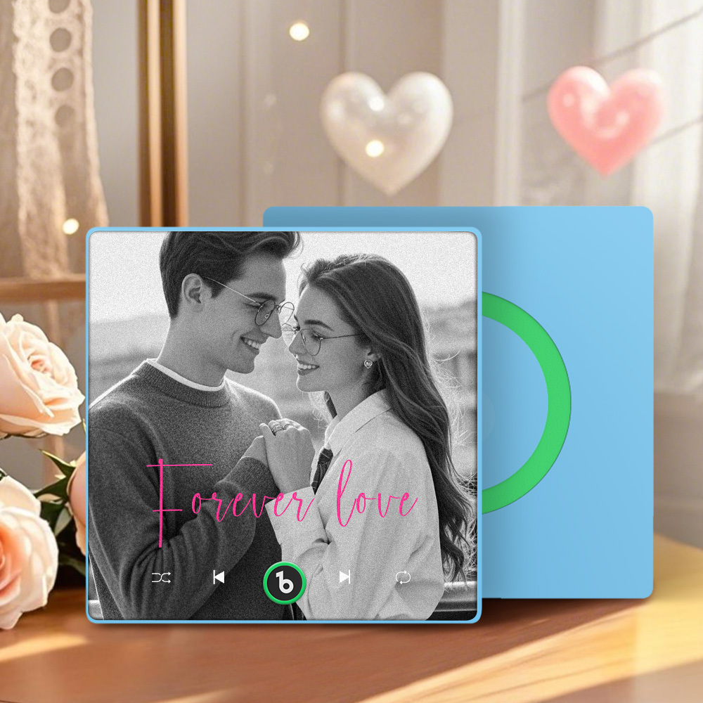 Personalisierter Musik-kühlschrankmagnet, Geschenke Für Sie, Personalisierte Fotogeschenke Für Paare, Einzigartiges Geschenk Zum Jahrestag