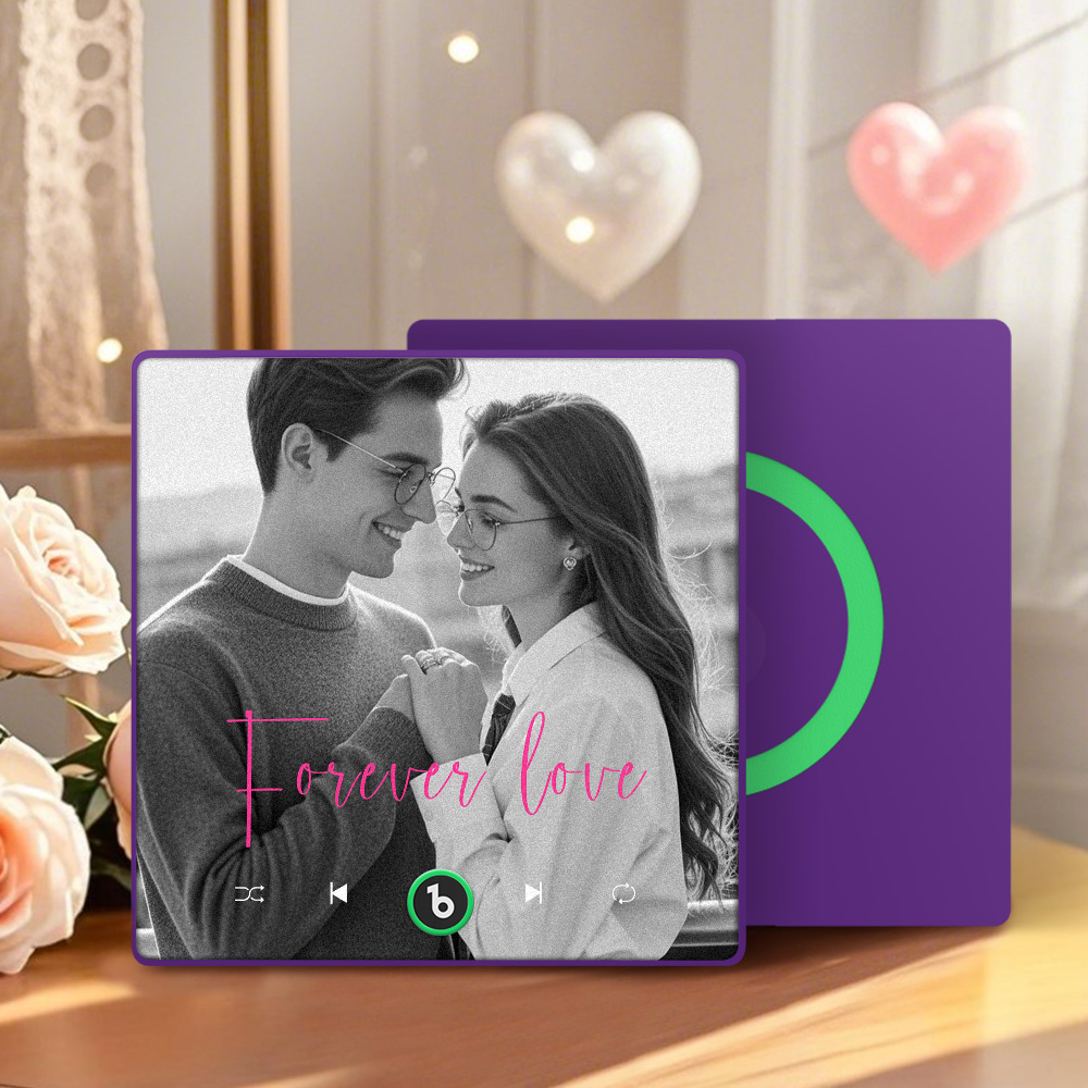 Personalisierter Musik-kühlschrankmagnet, Geschenke Für Sie, Personalisierte Fotogeschenke Für Paare, Einzigartiges Geschenk Zum Jahrestag