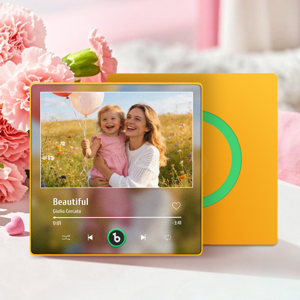 Personalisierter Musik-kühlschrankmagnet – Das Perfekte Muttertagsgeschenk - Fridgebeatsde