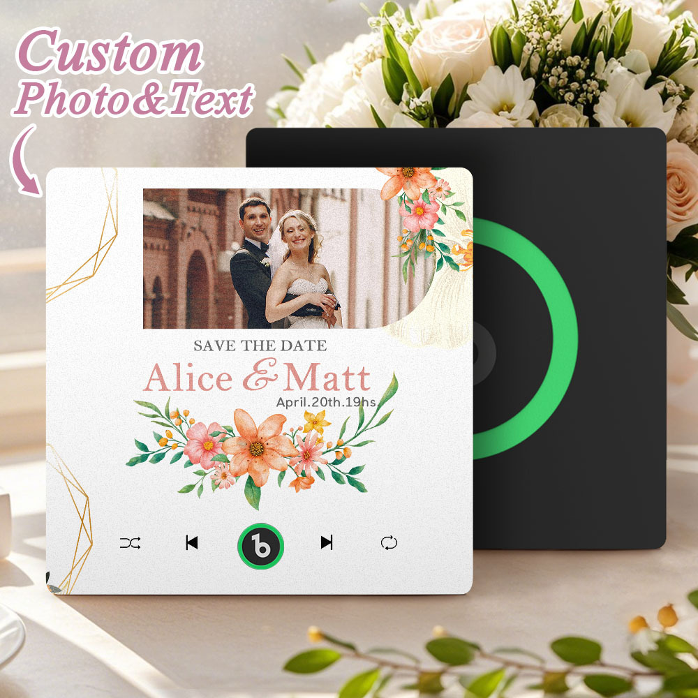 Benutzerdefinierter Musik- Und Foto-kühlschrankmagnet Fridgebeats Pro Unterstützt Bluetooth-konnektivität - Fridgebeatsde