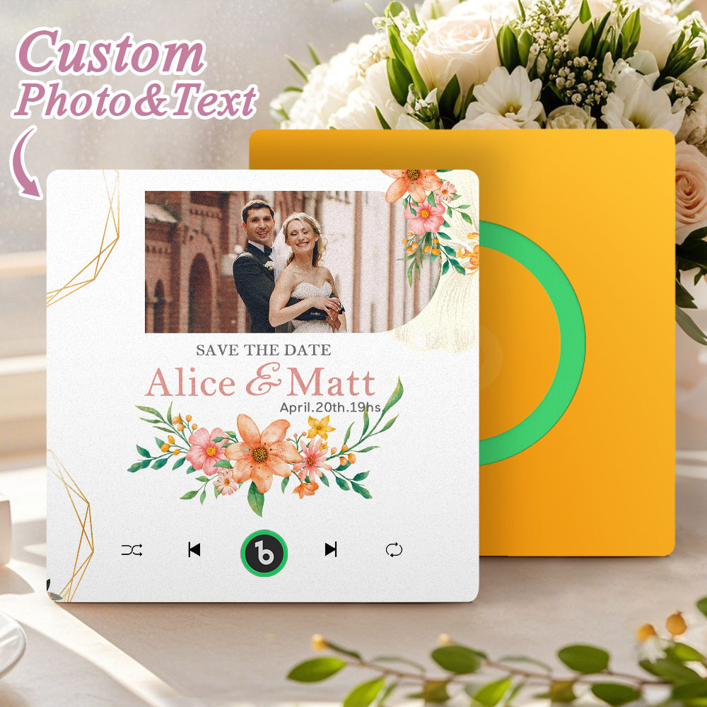 Benutzerdefinierter Musik- Und Foto-kühlschrankmagnet Fridgebeats Pro Unterstützt Bluetooth-konnektivität - Fridgebeatsde