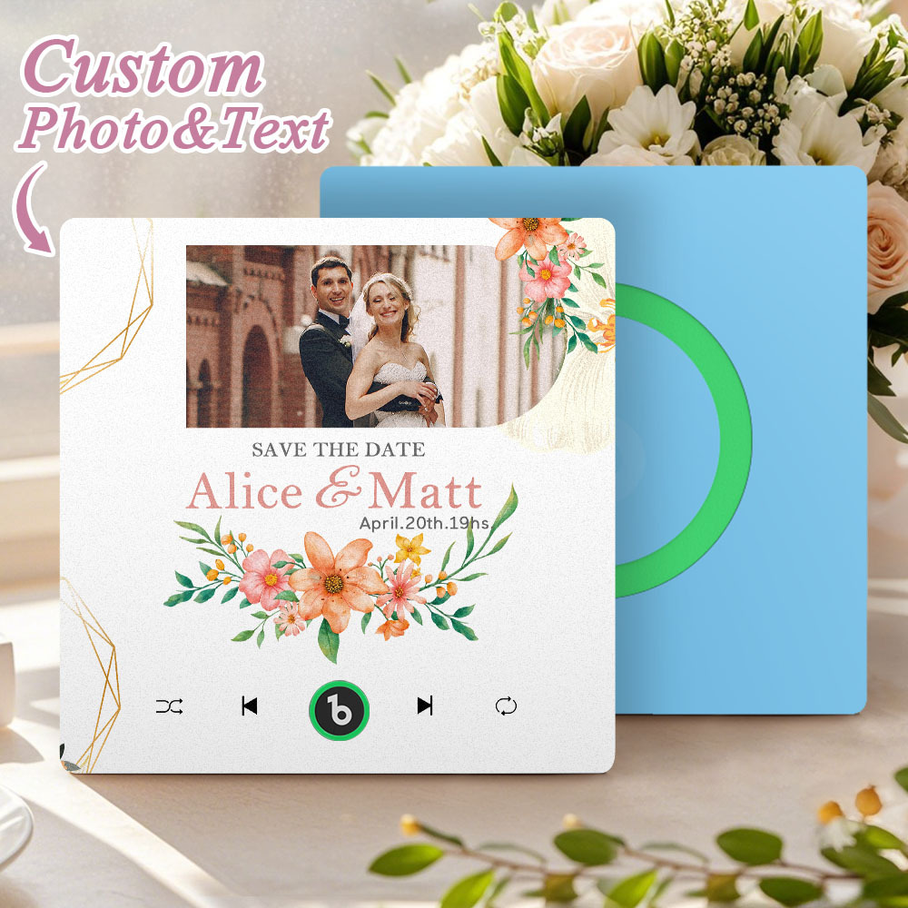 Benutzerdefinierter Musik- Und Foto-kühlschrankmagnet Fridgebeats Pro Unterstützt Bluetooth-konnektivität - Fridgebeatsde