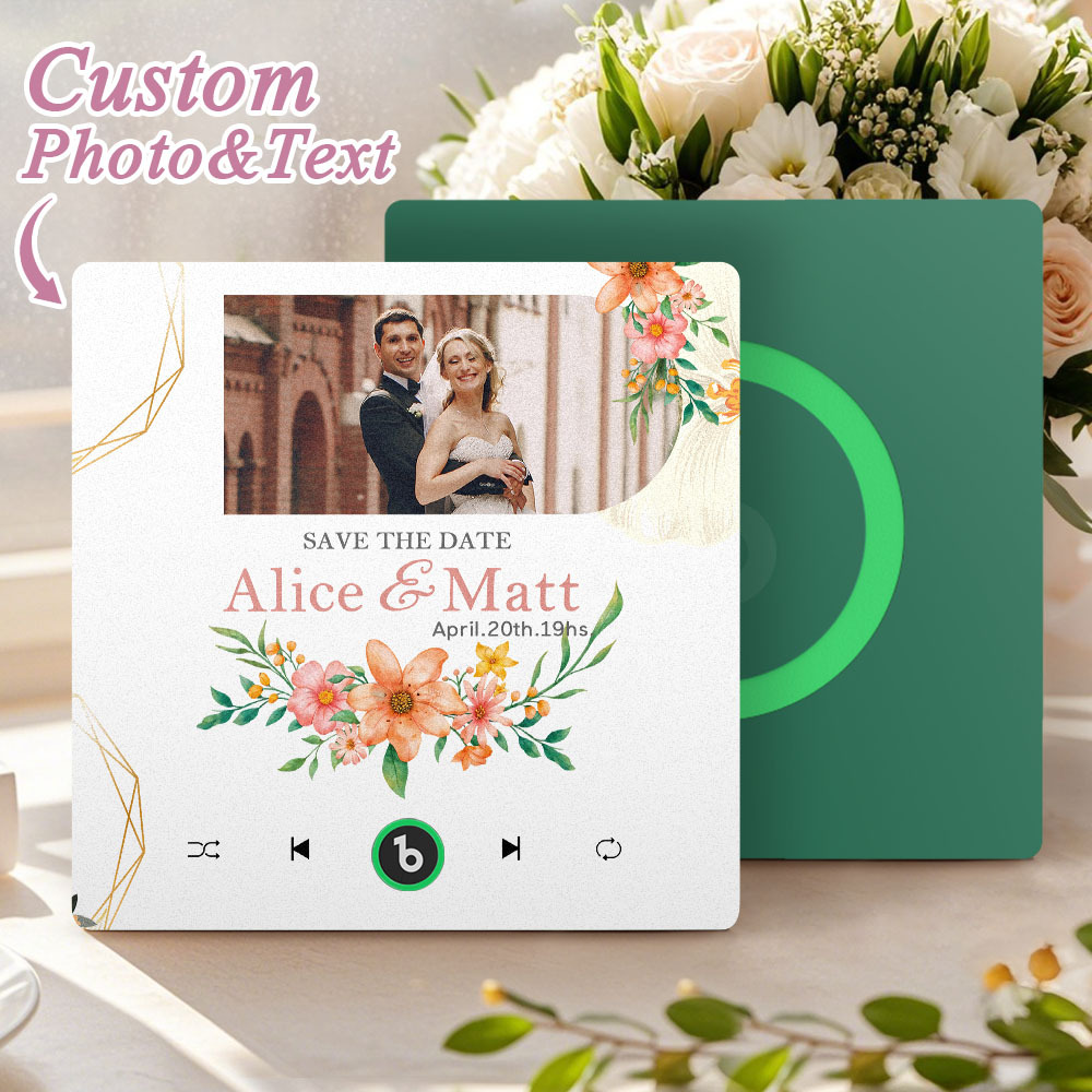 Benutzerdefinierter Musik- Und Foto-kühlschrankmagnet Fridgebeats Pro Unterstützt Bluetooth-konnektivität - Fridgebeatsde