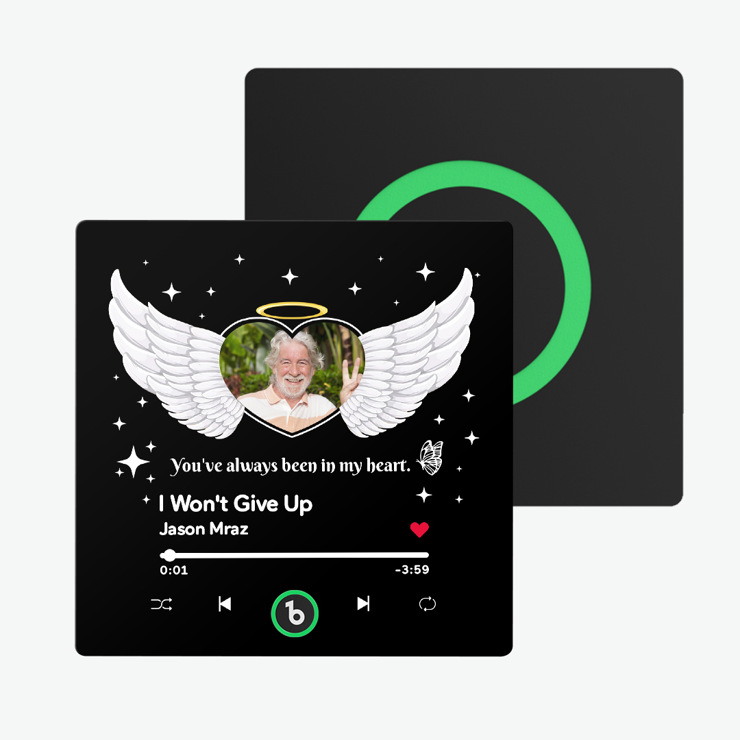 Benutzerdefinierter Musik- Und Foto-kühlschrankmagnet Fridgebeats Pro Unterstützt Bluetooth-konnektivität - Fridgebeatsde