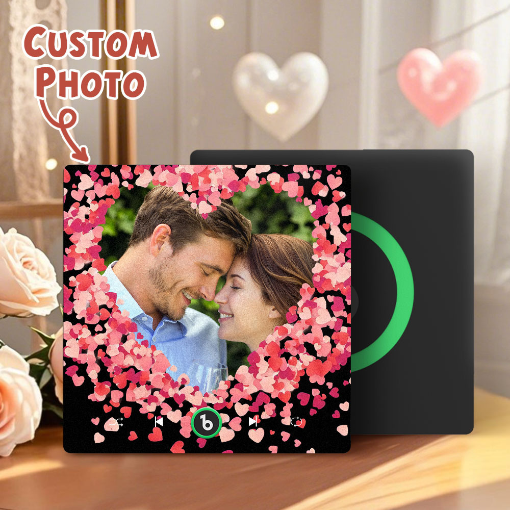 Personalisierte Liebe Herzen Musik Kühlschrank Magnet Valentinstag Geschenke Benutzerdefinierte Musik Magnete Können Spielen Songs - Fridgebeatsde