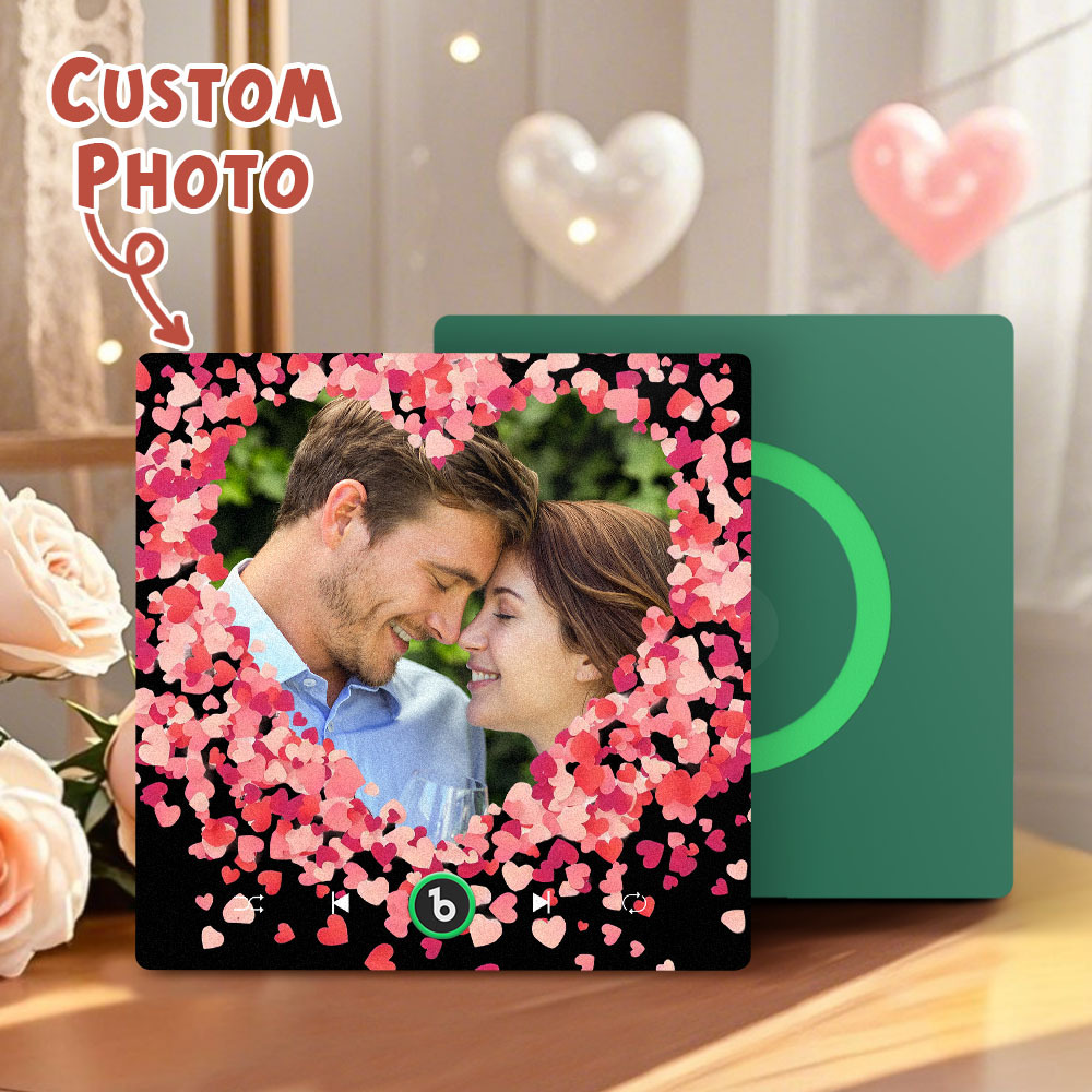 Personalisierte Liebe Herzen Musik Kühlschrank Magnet Valentinstag Geschenke Benutzerdefinierte Musik Magnete Können Spielen Songs - Fridgebeatsde