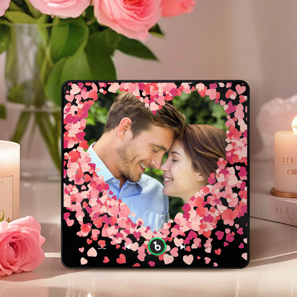 Personalisierte Liebe Herzen Musik Kühlschrank Magnet Valentinstag Geschenke Benutzerdefinierte Musik Magnete Können Spielen Songs - Fridgebeatsde