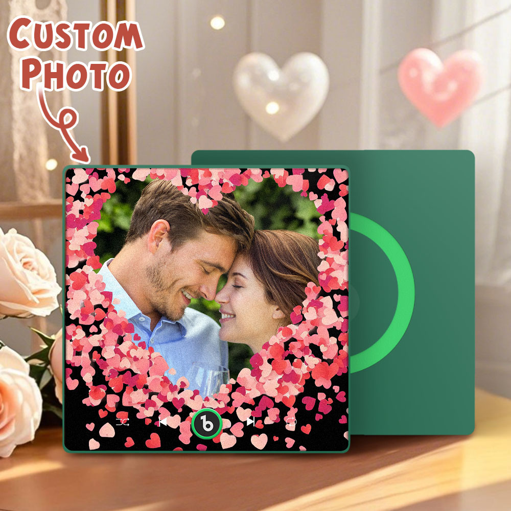 Personalisierte Liebe Herzen Musik Kühlschrank Magnet Valentinstag Geschenke Benutzerdefinierte Musik Magnete Können Spielen Songs - Fridgebeatsde
