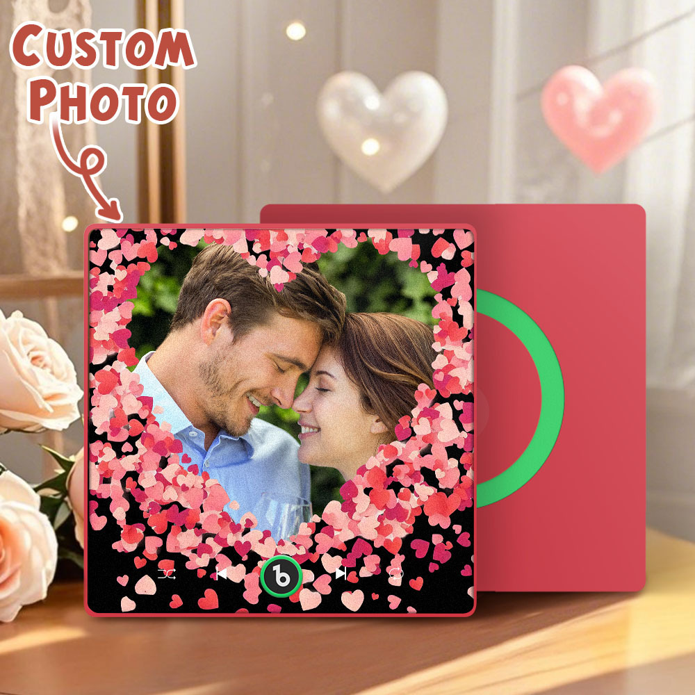 Personalisierte Liebe Herzen Musik Kühlschrank Magnet Valentinstag Geschenke Benutzerdefinierte Musik Magnete Können Spielen Songs - Fridgebeatsde