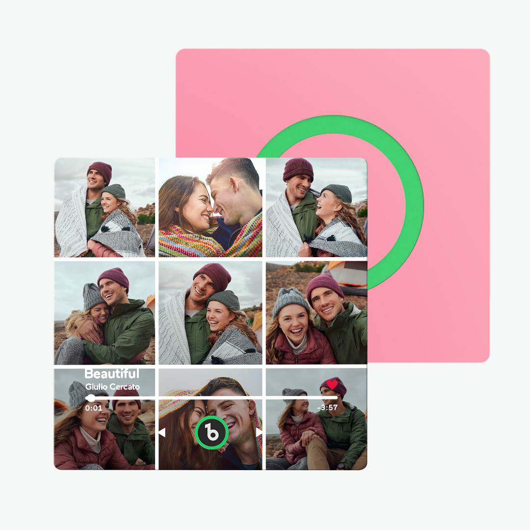 Benutzerdefinierte Musik Und 9 Fotos Kühlschrankmagnet Fridgebeats Pro Unterstützt Bluetooth-konnektivität Valentinstagsgeschenk - Fridgebeatsde