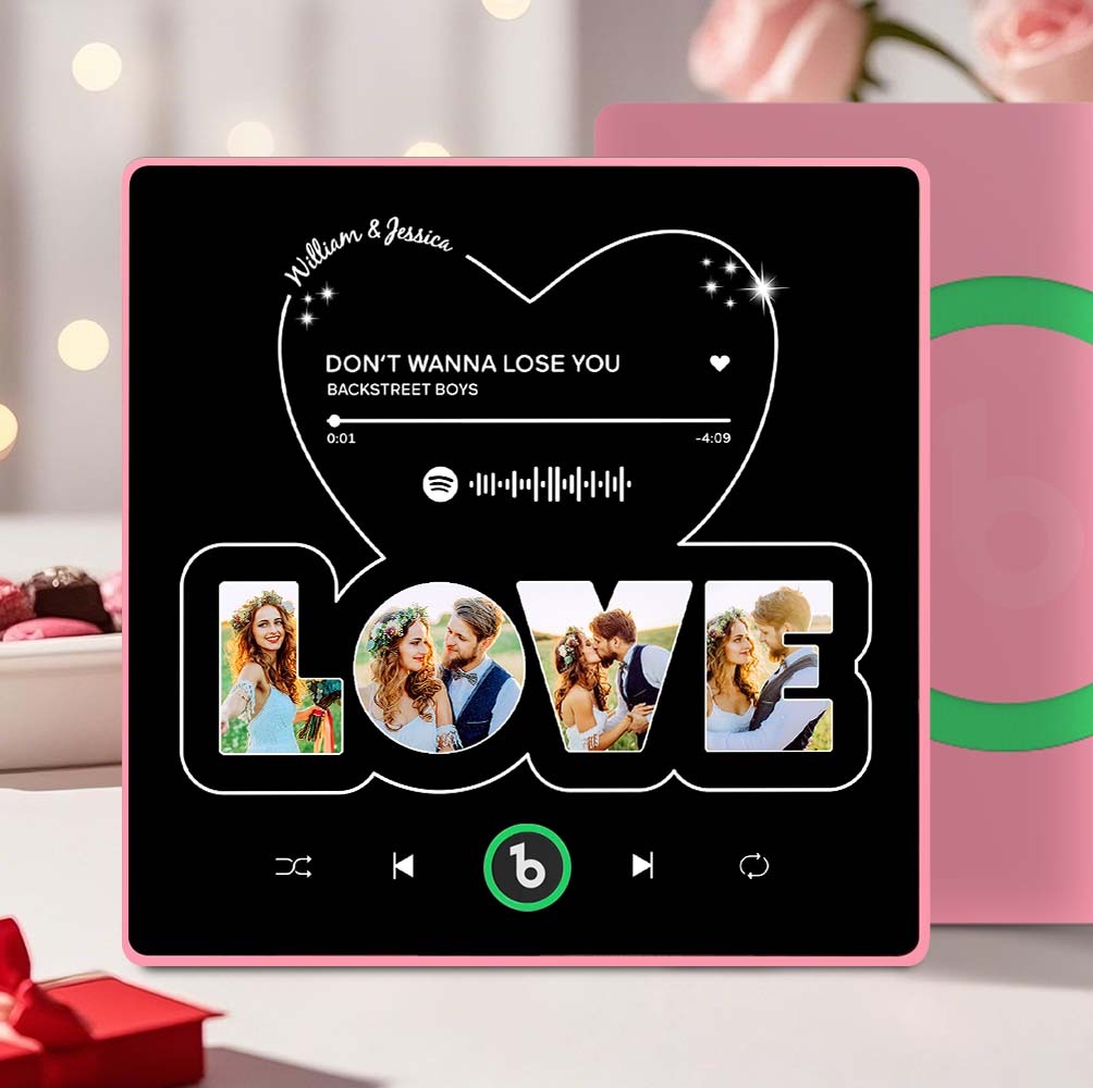 Individuelle Foto- Und Musik-kühlschrankmagnete, Personalisierte Liebes-kühlschrankmagnete, Das Perfekte Geschenk Zum Valentinstag für Ehepaar