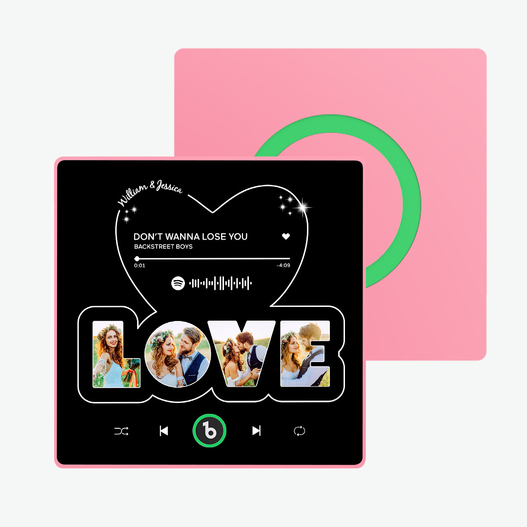 Individuelle Foto- Und Musik-kühlschrankmagnete, Personalisierte Liebes-kühlschrankmagnete, Das Perfekte Geschenk Zum Valentinstag für Ehepaar