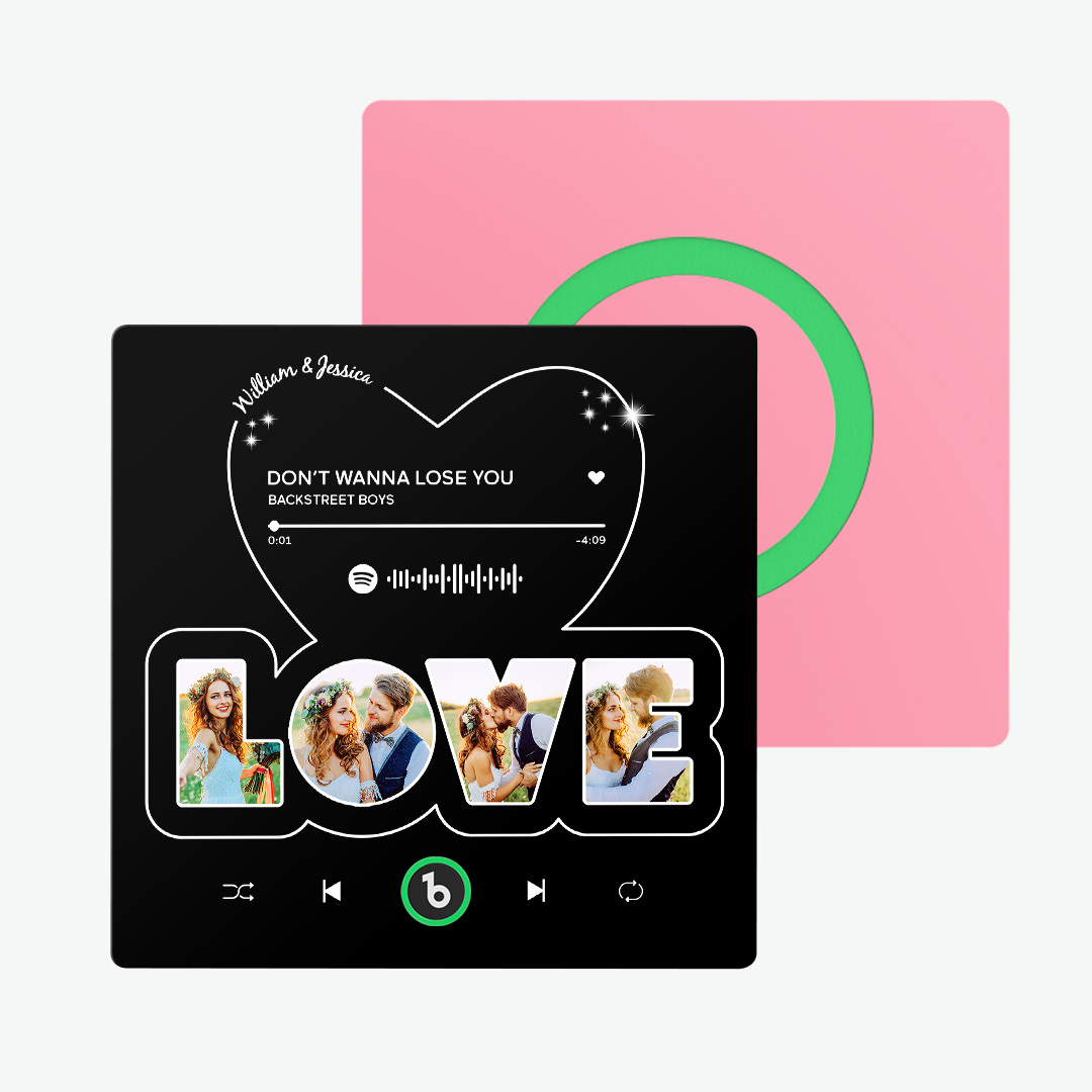 Individuelle Foto- Und Musik-kühlschrankmagnete, Personalisierte Liebes-kühlschrankmagnete, Das Perfekte Geschenk Zum Valentinstag für Ehepaar