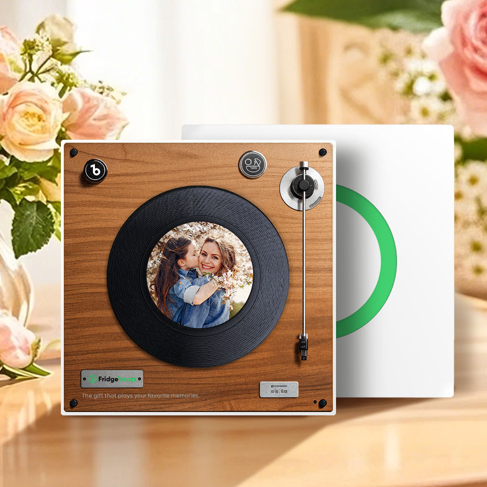 Verbesserter Personalisierter Musik-kühlschrankmagnet, Der Lieder Spielt, Geschenke Für Mama - Fridgebeatsde