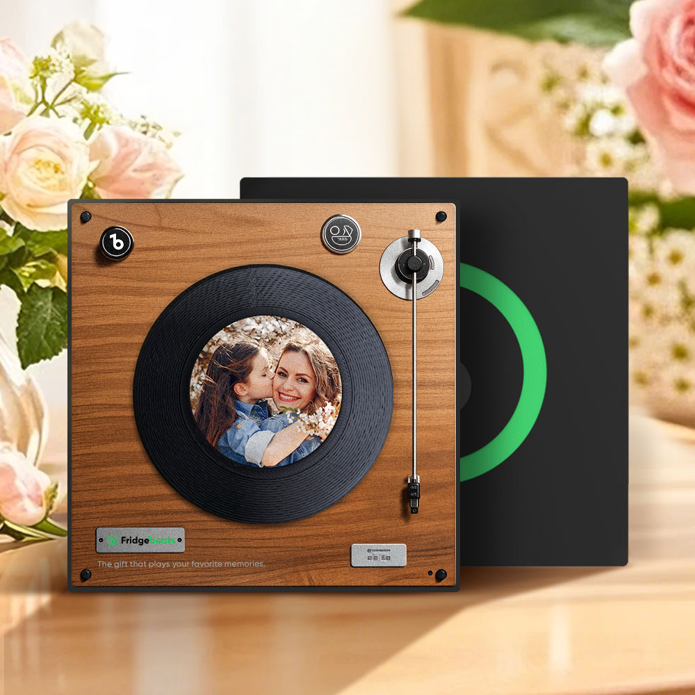 Verbesserter Personalisierter Musik-kühlschrankmagnet, Der Lieder Spielt, Geschenke Für Mama - Fridgebeatsde
