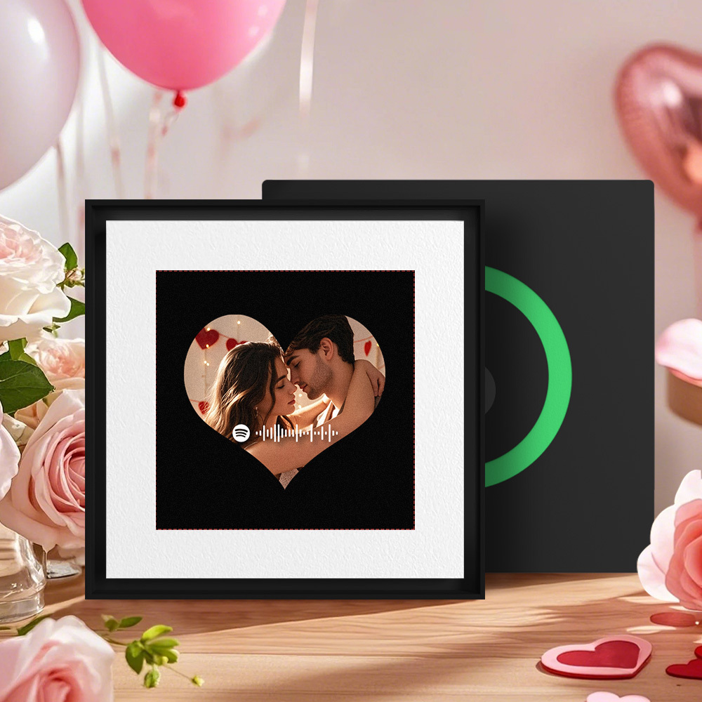 Benutzerdefinierter Kühlschrankmagnet Mit Spotify-musik Und Foto. Kann 1–6 Rahmenbilder Und Songs Anpassen. - Fridgebeatsde