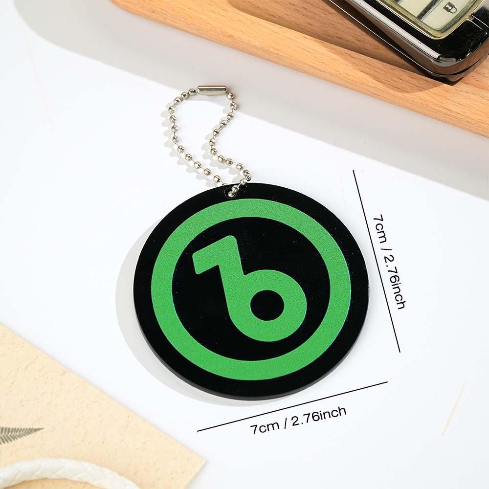 Fridgebeats Logo Autoanhänger Auto Rückspiegel Charm - Fridgebeatsde