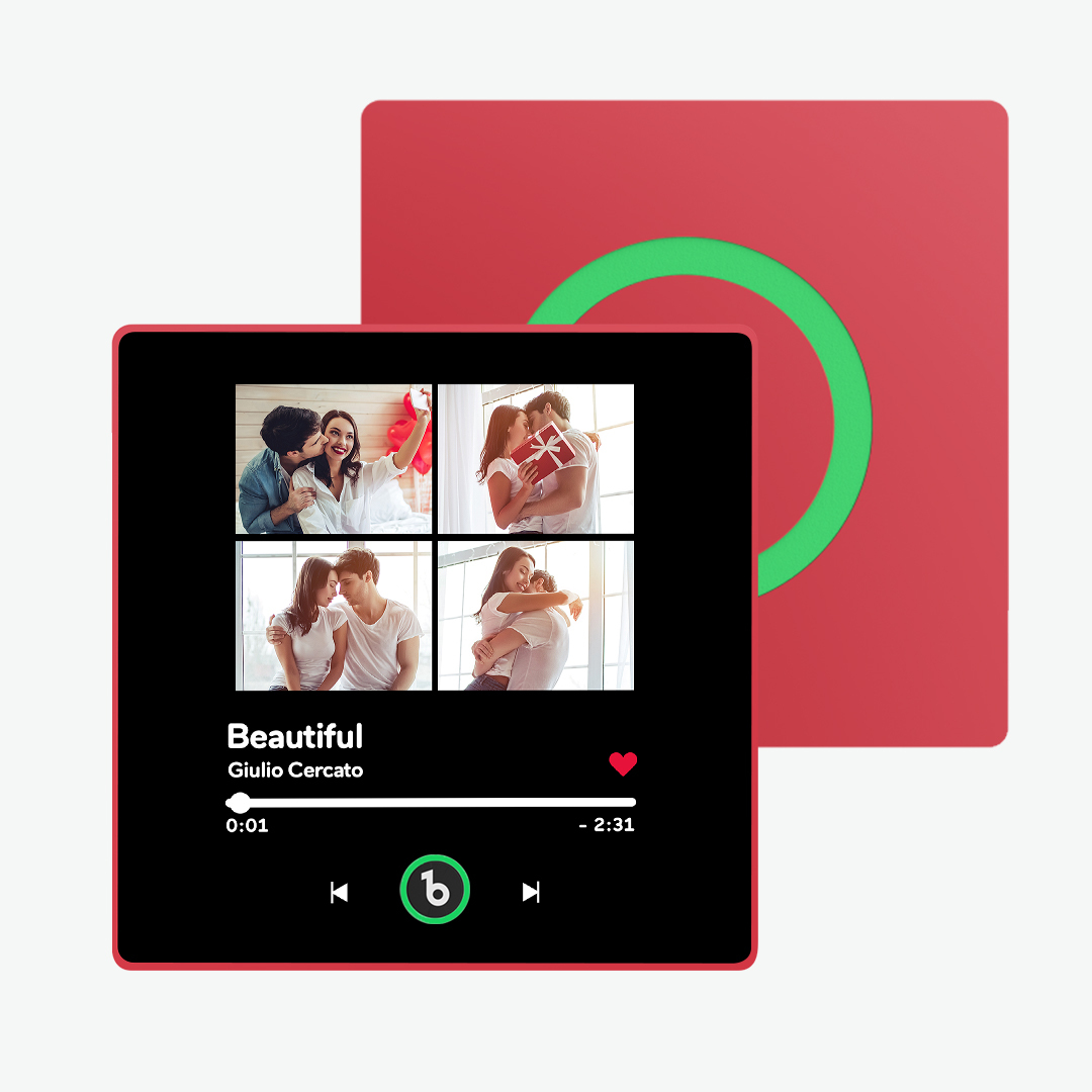 Benutzerdefinierter Musik- Und Foto-kühlschrankmagnet Unterstützt Bluetooth-konnektivität - Fridgebeatsde