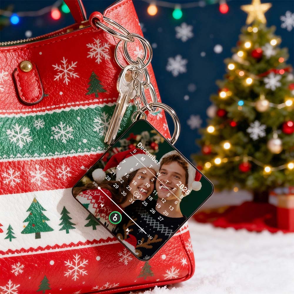 Personalisierter Mini-musik-kühlschrankmagnet-schlüsselanhänger Mit Musikfunktion – Ideal Als Kalender- Oder Weihnachtsgeschenk Für Paare - Fridgebeatsde