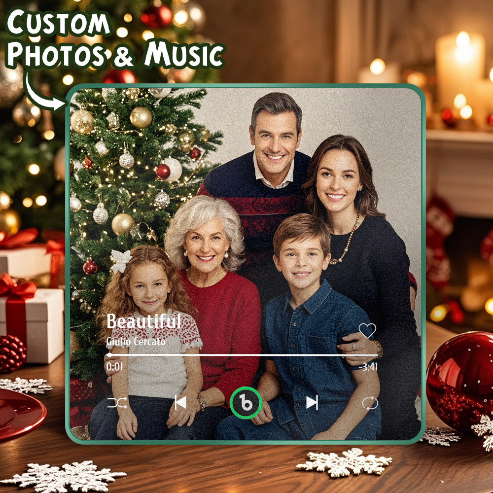 Benutzerdefinierter Musik- Und Foto-kühlschrankmagnet Fridgebeats Pro Unterstützt Bluetooth-konnektivität - Fridgebeatsde