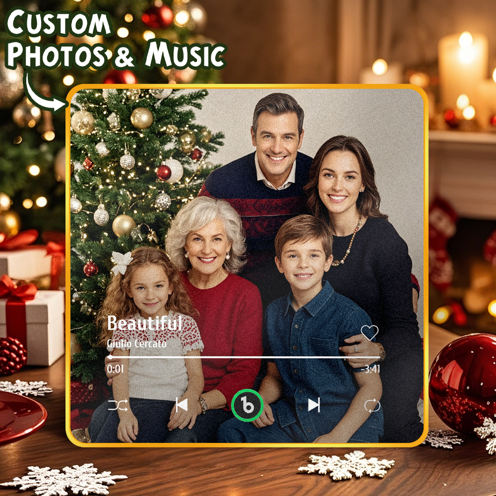 Benutzerdefinierter Musik- Und Foto-kühlschrankmagnet Fridgebeats Pro Unterstützt Bluetooth-konnektivität - Fridgebeatsde