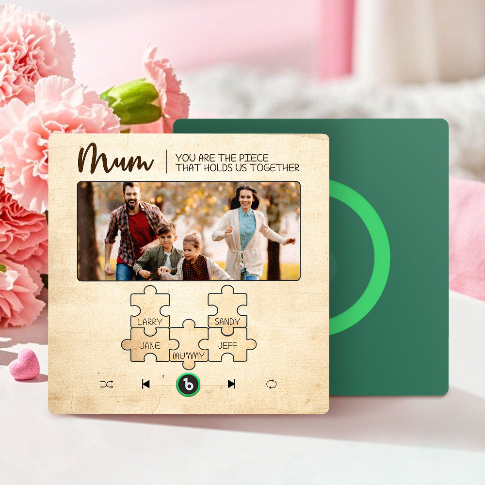 Kühlschrankmagnete Mit Musikmotiven Und Namen, Personalisierbar, Geschenk Zum Muttertag Für Mama - Fridgebeatsde