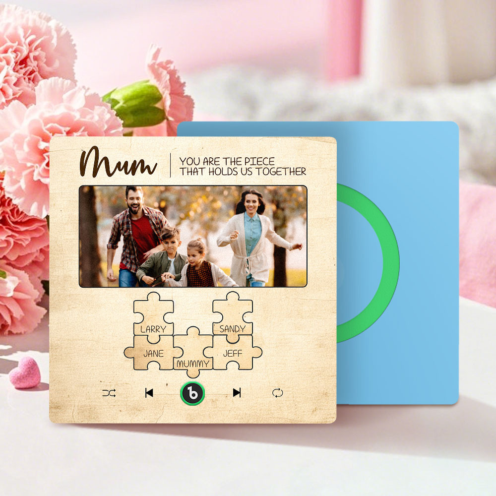 Kühlschrankmagnete Mit Musikmotiven Und Namen, Personalisierbar, Geschenk Zum Muttertag Für Mama - Fridgebeatsde