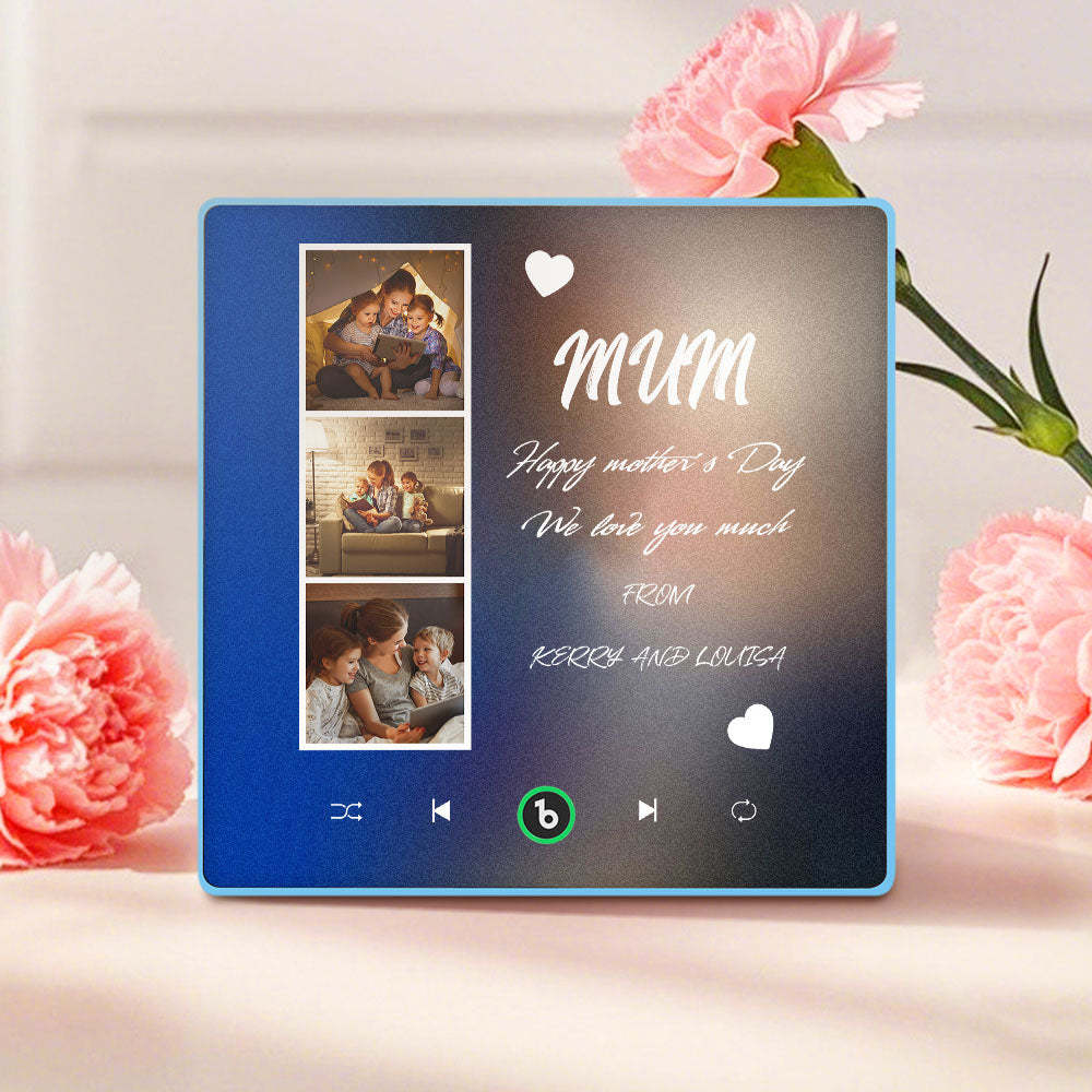 Custom Music Fridge Magnets Personalized Magnets That Plays Music Mother's Day Gifts - Fridgebeatsau