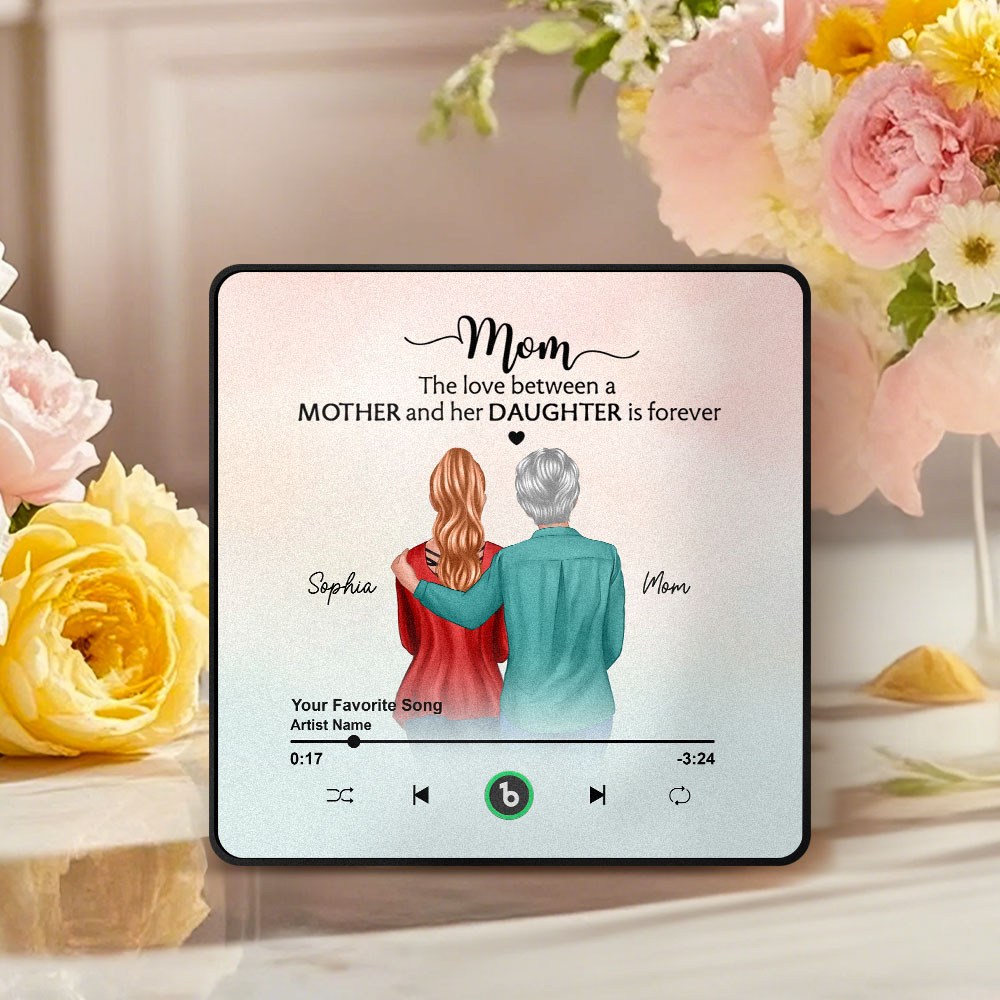 Custom Music Fridge Magnets Mother's Day Music Wall Photo Sticker That Plays Music Without Cell Phone Multiple Styles - Fridgebeatsau