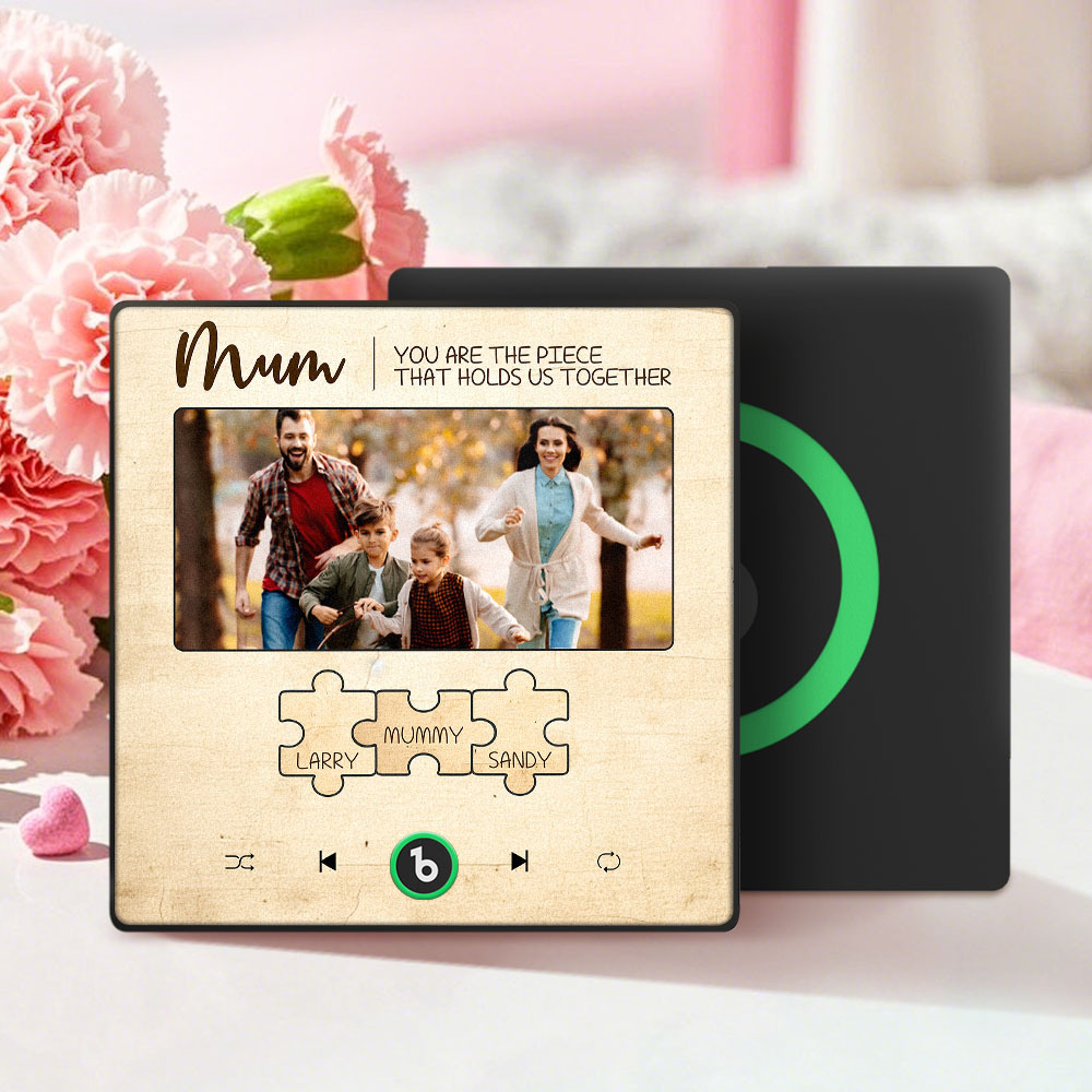 Personalised Song Fridge Magnets That Plays Music with Names Mother's Day Gifts for Mum