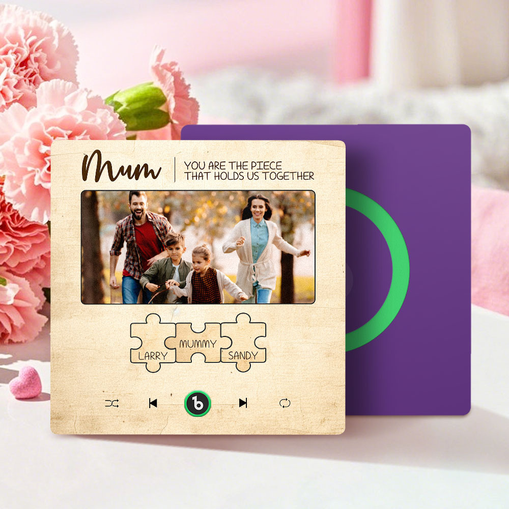 Personalised Song Fridge Magnets That Plays Music with Names Mother's Day Gifts for Mum - Fridgebeatsau