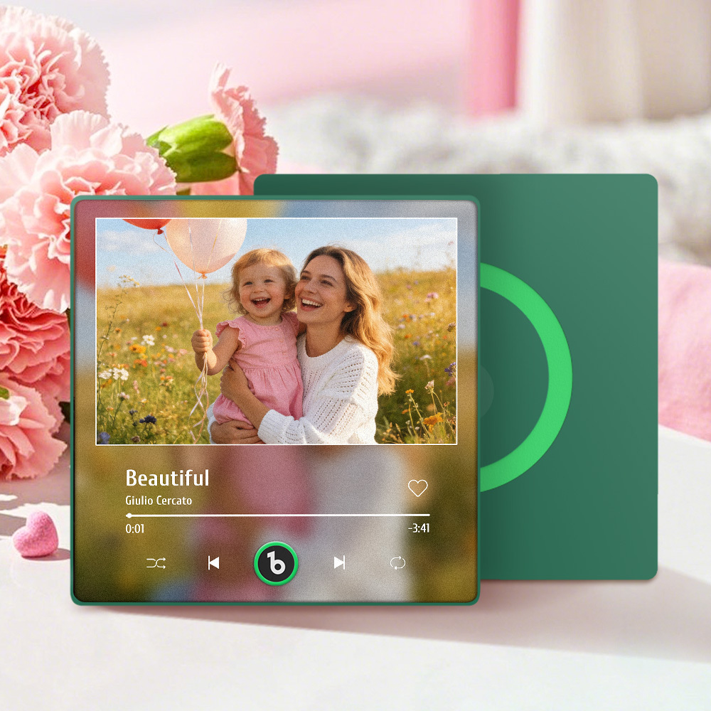 Custom Music Fridge Magnet Personalized Song Magnet Mother's Day Gift - Fridgebeatsau