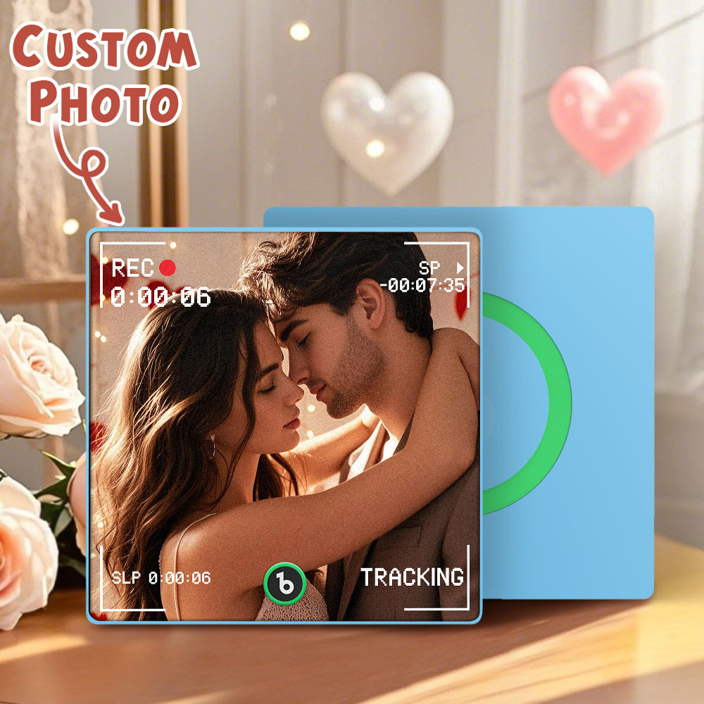 Custom Music Fridge Magnets Viewfinder Frame Styles Custom Music Picture and Lettering For Her