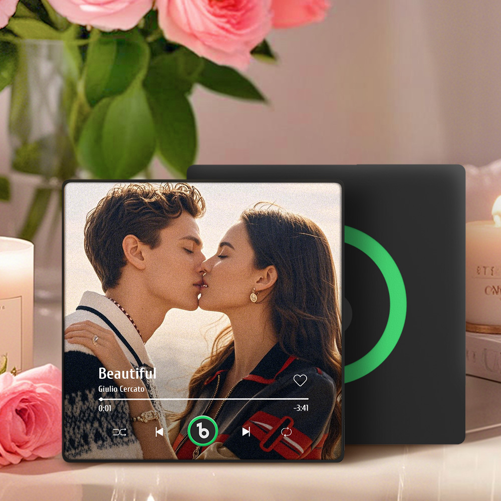Custom Music Fridge Magnets Photo Magnets Personalized Song Magnet That Can Plays Music Valentine's Day Gifts for Couples