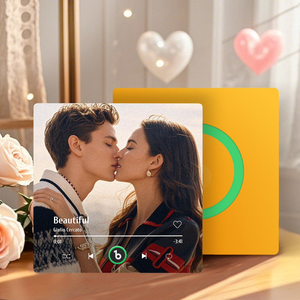 Custom Music And Photo Fridge Magnet FridgeBeats Pro Supports Bluetooth Connectivity