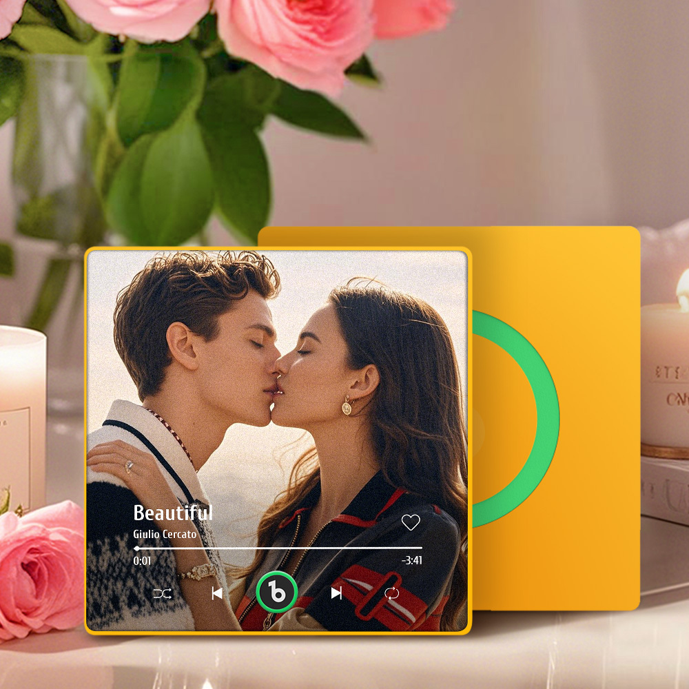 Custom Music And Photo Fridge Magnet FridgeBeats Pro Supports Bluetooth Connectivity