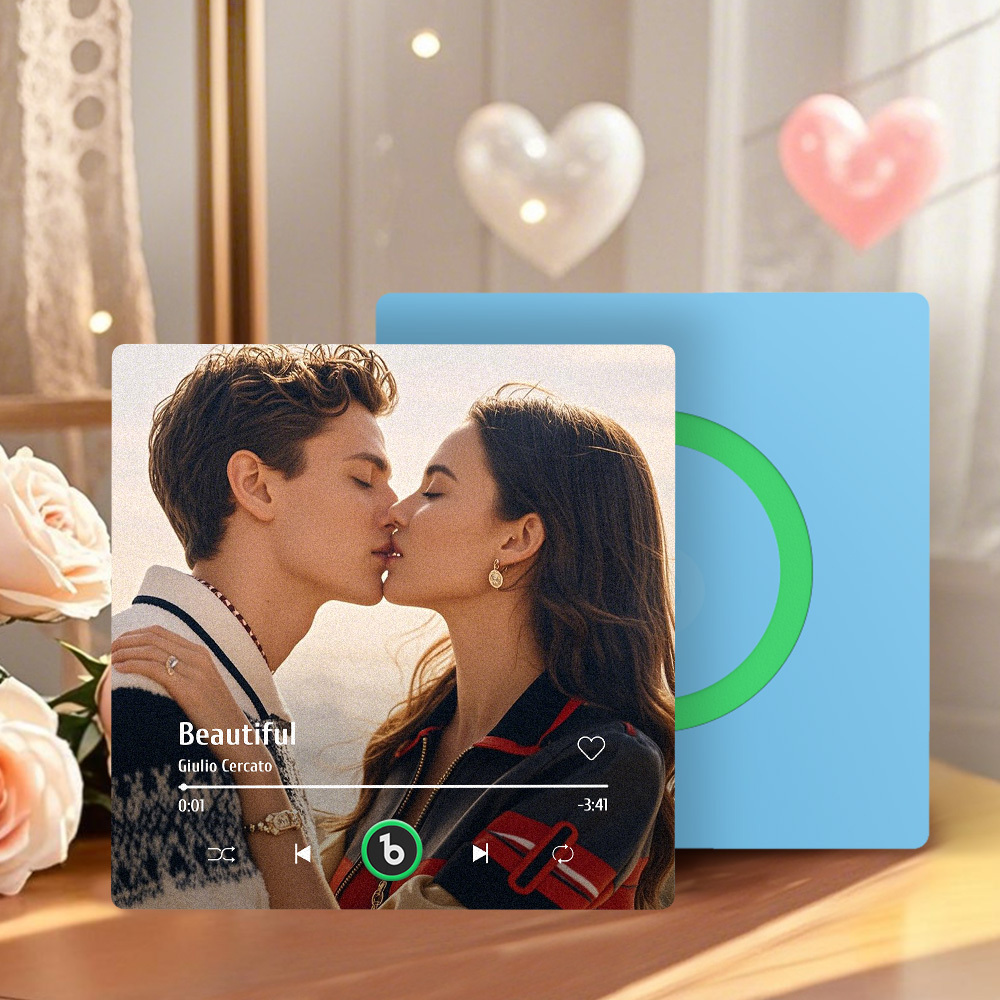 Custom Music And Photo Fridge Magnet FridgeBeats Pro Supports Bluetooth Connectivity
