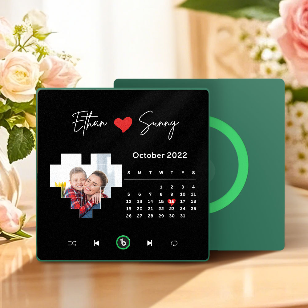 Custom Musical Fridge Magnets with Date Mother's Day Gifts Anniversary Gifts for Mum - Fridgebeatsau