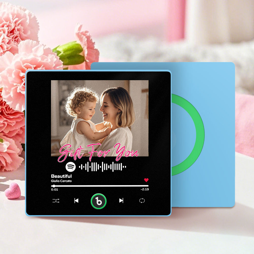 Personalised Musical Fridge Magnet with Scannable Music Code Mother's Day Gifts - Fridgebeatsau