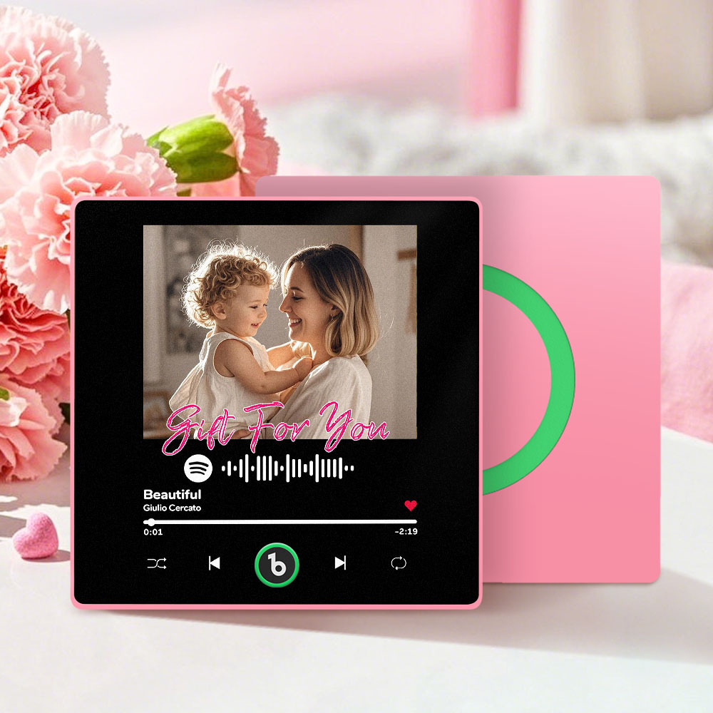 Personalised Musical Fridge Magnet with Scannable Music Code Mother's Day Gifts - Fridgebeatsau