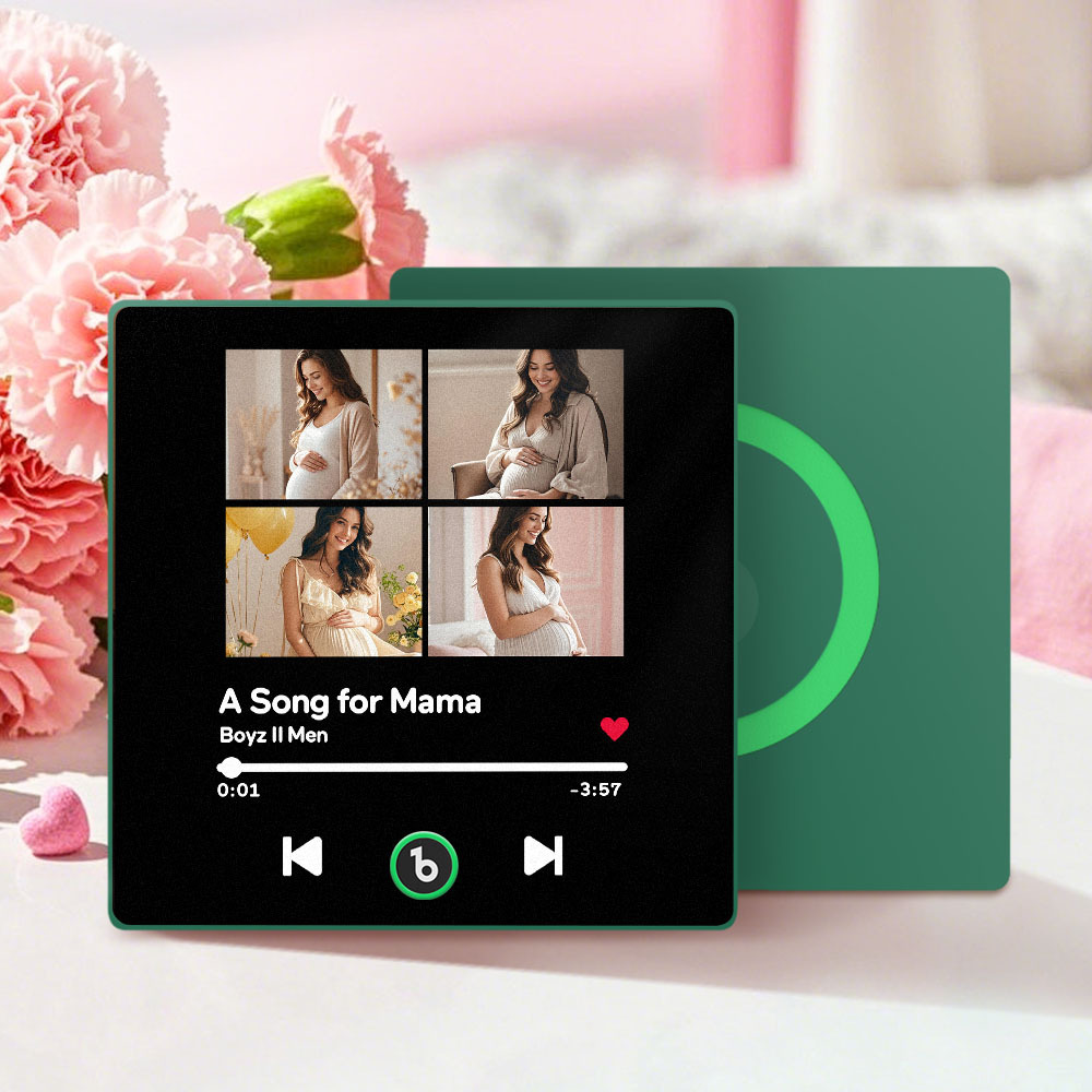 Personalised Music Fridge Magnet with 4 Photos FridgeBeats Mother's Day Gifts for Mum - Fridgebeatsau