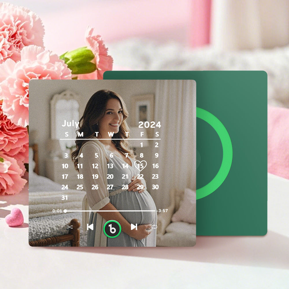 Personalised Music Fridge Magnet with Date FridgeBeats Anniversary Gifts Mother's Day Gifts for New Mum - Fridgebeatsau