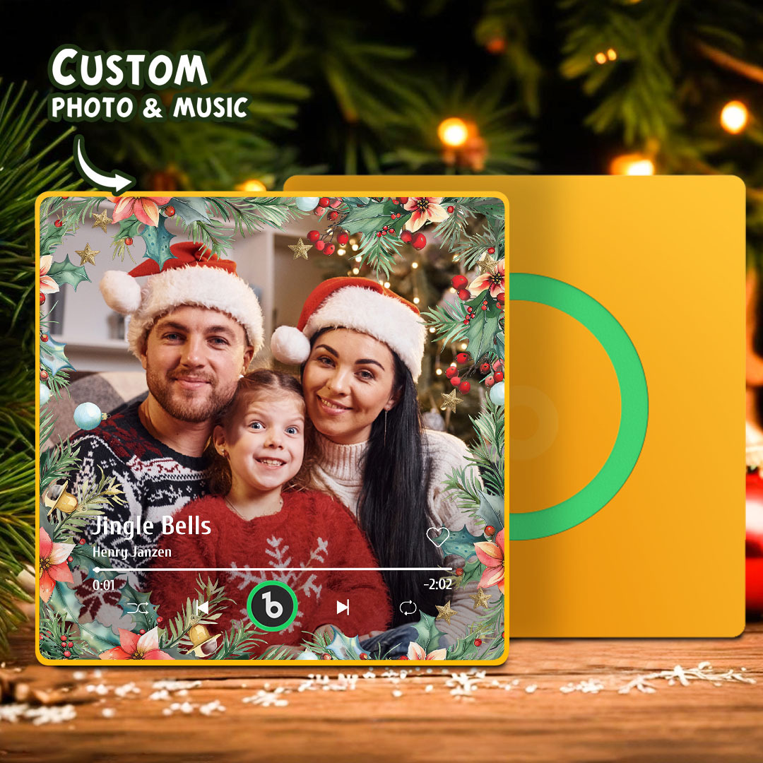 Custom Music & Photo Fridge Magnet FridgeBeats Pro Supports Bluetooth Connectivity - Fridgebeatsau