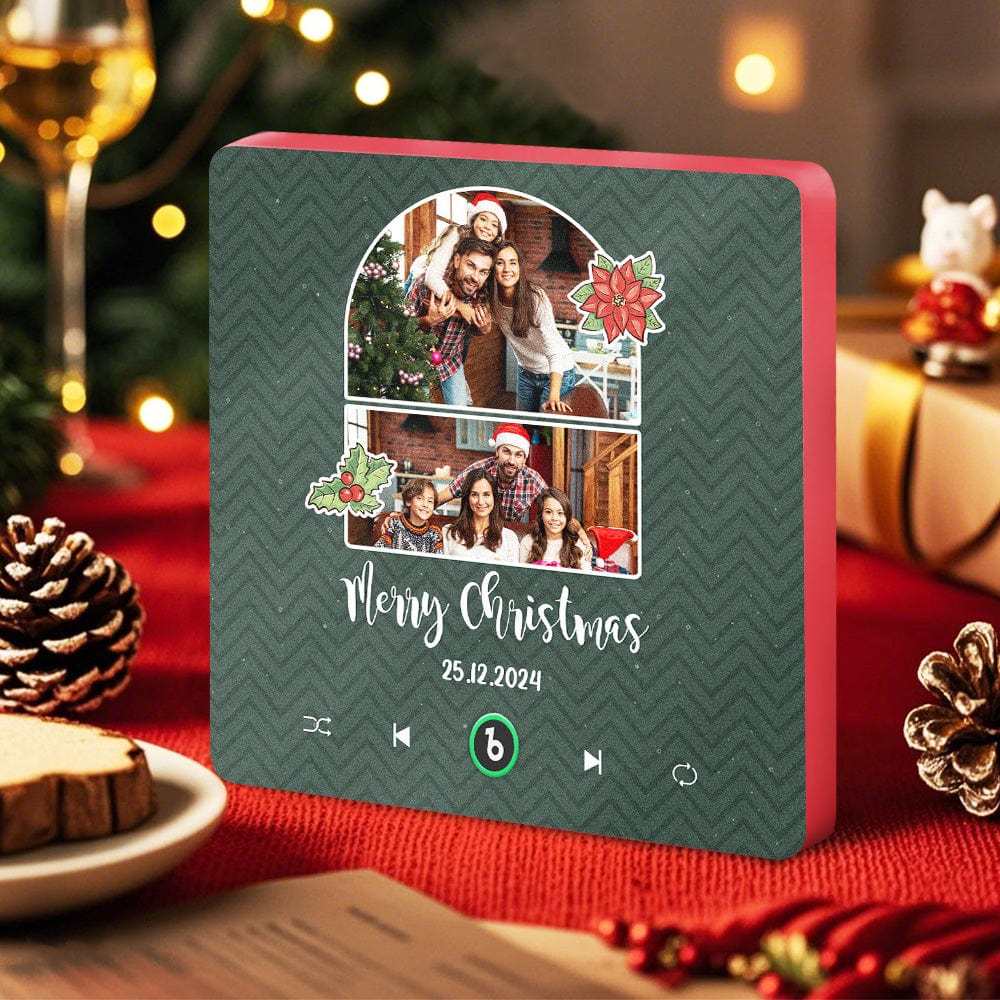 Custom Music Fridge Magnet Personalized Photo Colorful Fame Fridge Magnet Creative Christmas Gift - Fridgebeatsau
